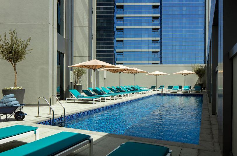 Rove Dubai Marina Hotel Bagian luar foto